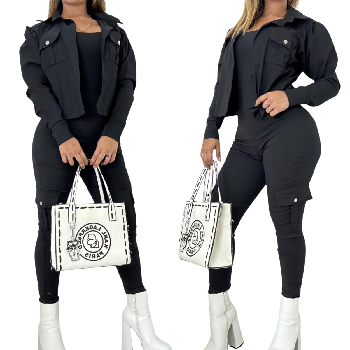 enterizo cargo y chaqueta mujer (talla única) comprar en onlineshoppingcenterg Colombia centro de compras en linea osc 1